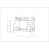 Кровать для детской комнаты Раута FSN_4s-ra_pv-9005