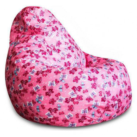 Кресло-мешок Розовые Бабочки XL