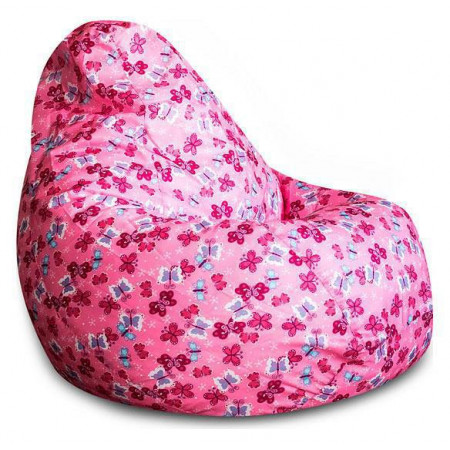 Кресло-мешок Розовые Бабочки 2XL