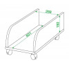 Подставка под системный блок Живой дизайн СП-30П