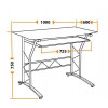 Стол компьютерный ST-F1018