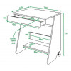 Стол письменный Домино Нельсон СК-7