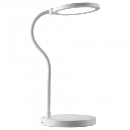 Настольная лампа офисная TLD-553 White/LED/400Lm/4500K/Dimmer/USB