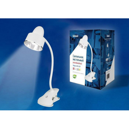 Настольная лампа офисная TLD-557 Beige/LED/350Lm/5500K/Dimmer