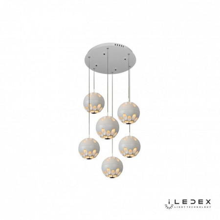 Люстра подвесная светодиодная iLedex P1009-6 WH
