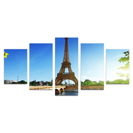 Модульная картина "Великолепный Париж" 110х50 К338