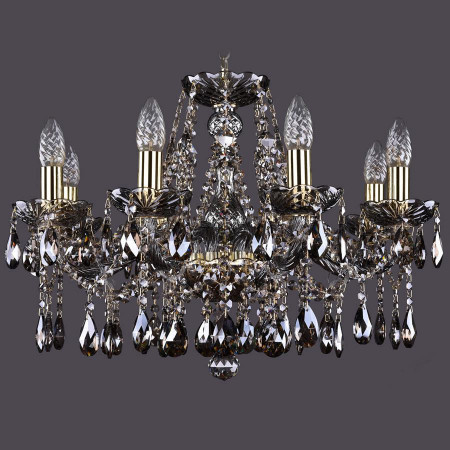 Хрустальная люстра Bohemia Ivele Crystal 1413/8/200/G/M731