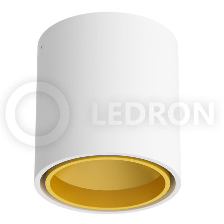 Точечный светильник LEDRON KEA R ED-GU10 WHITE/GOLD