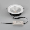Встраиваемый светодиодный светильник Arlight LTD-220WH-Frost-30W White 110deg 021497