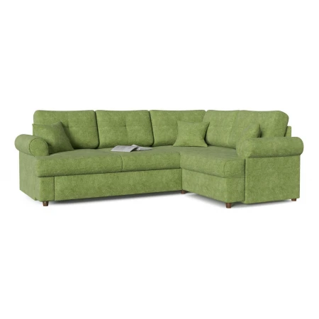 Угловой диван-кровать Мирта (Милфорд) Дельфин / Диваны / Мягкая мебель