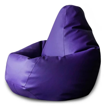 Кресло-мешок Фиолетовая ЭкоКожа L