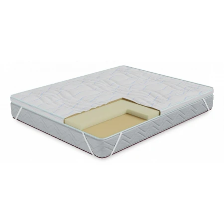 Топпер односпальный Соник - латекс в чехле Кулер