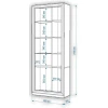Шкаф-витрина Нобиле ШВтВ-ФСД-БЯН