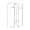 Шкаф платяной Вега-Бавария СП.0119.403.001 Шкаф платяной Вега-Бавария СП.0119.403.001