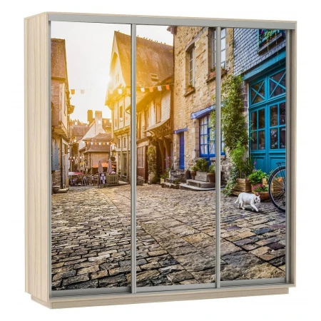 Шкаф-купе Экспресс Фото Трио Улица 1800x600x2200