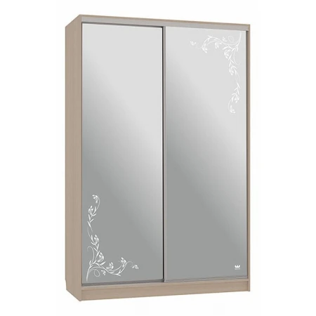 Шкаф-купе Рио 4-600 цветы 2