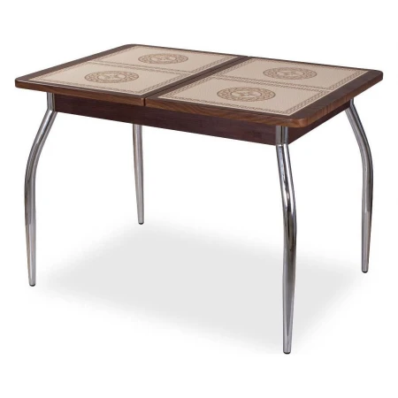 Стол обеденный Каппа ПР с плиткой и мозаикой
