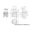 Стол компьютерный Мебелайн-21 Стол компьютерный Мебелайн-21