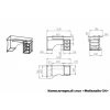 Стол компьютерный Мебелайн-54
