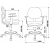 Кресло компьютерное Бюрократ CH-W356AXSN/15-10