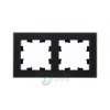 ATN331002 - ATLASDESIGN NATURE 2-постовая РАМКА, МАТОВОЕ ОРГАНИЧЕСКОЕ СТЕКЛО ЧЕРНЫЙ ATN331002 - ATLASDESIGN NATURE 2-постовая РАМКА, МАТОВОЕ ОРГАНИЧЕСКОЕ СТЕКЛО ЧЕРНЫЙ