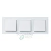 ATN320103 - ATLASDESIGN NATURE 3-постовая РАМКА, ОРГАНИЧЕСКОЕ СТЕКЛО БЕЛЫЙ ATN320103 - ATLASDESIGN NATURE 3-постовая РАМКА, ОРГАНИЧЕСКОЕ СТЕКЛО БЕЛЫЙ