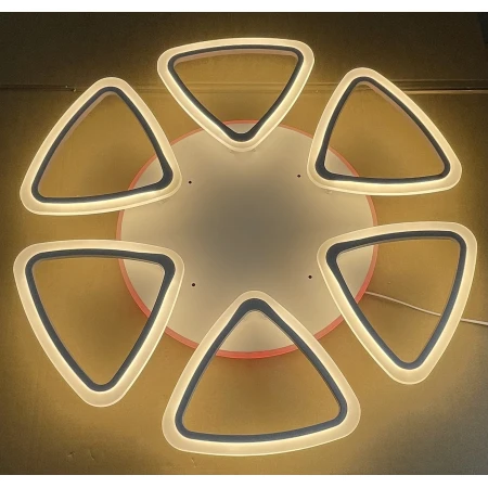 Светодиодная люстра 18028/6E WHT