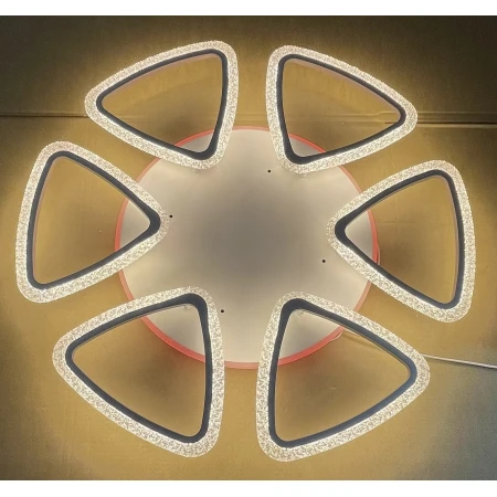 Светодиодная люстра 18028/6F WHT