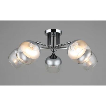 3787/5 CH+BK (2) Люстра (RL) 