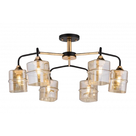 3672/6 BK+FGD (2) Люстра (RL) 