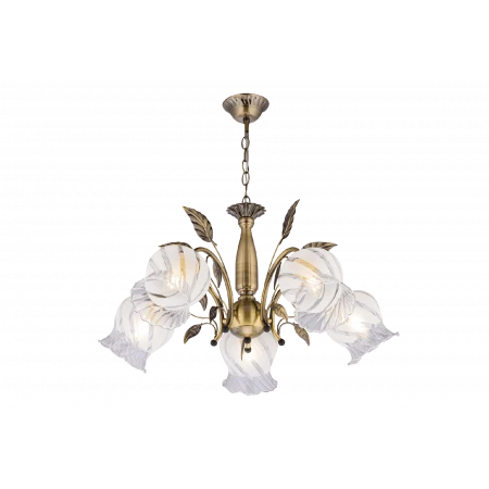 06547/5 BRONZE (2) Люстра (RL) 
