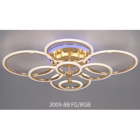3009/8B FGD+RGB (1) Люстра N (RL) 