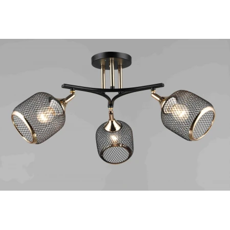 5150/3 BK+FGD (6) Люстра (RL) 