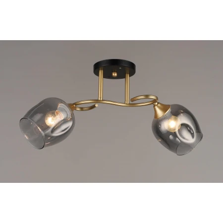 4615/2 BK+GD (6) Люстра (RL) 