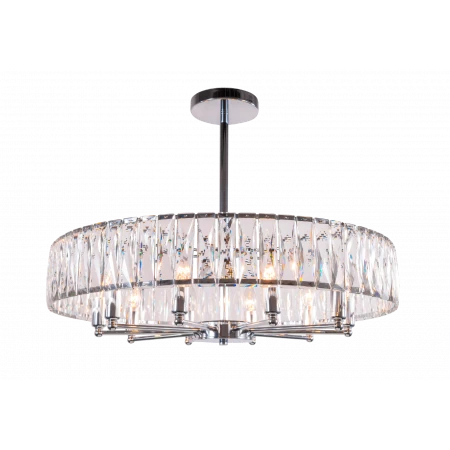 2432R/10A CHR+CL (1) Люстра NW