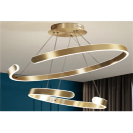 3003-DWS-60+80 BRASS (1) Люстра NW