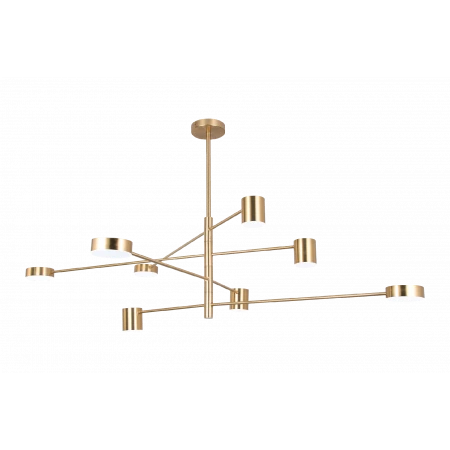 8021-DW-8 BRASS (1) Люстра (NW) 