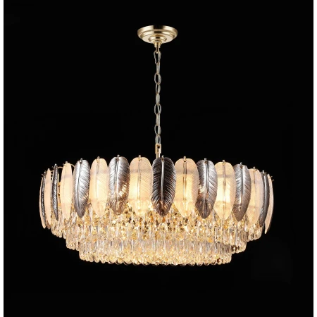 17G-ф800*H300 H GOLD (1) Люстра (в 2-х коробках) (NW)