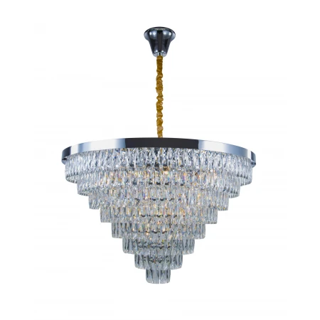 2431R/22A CHR+CL (1) Люстра (в 2-х коробках) NW