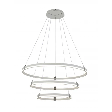 8501/8+6+4 WHITE+CHROME (1) Люстра (RL)