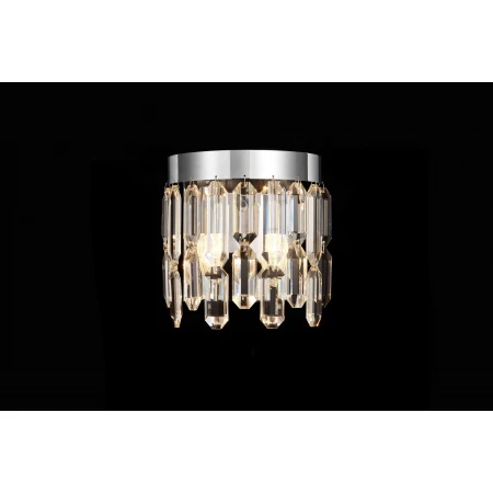 F6-ф220*H220 CHROME (1) Настенный светильник (NW)