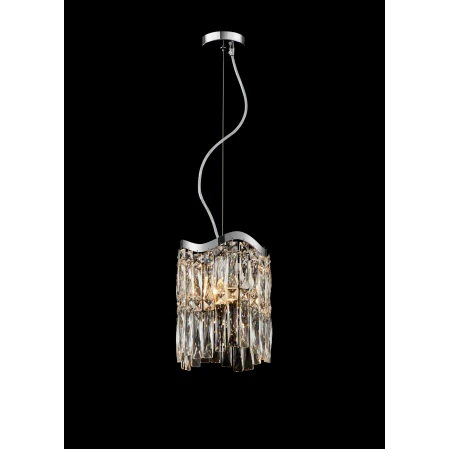 NW077-ф200*H280 CHROME (1) Люстра NW