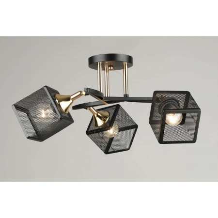 5708/3 BK+FGD (4) Люстра (RL) 