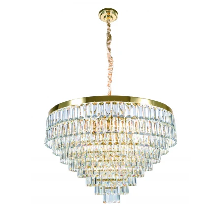 2752E/18A GOLD+CLEAR (1) Люстра (в 2-х коробках) NW