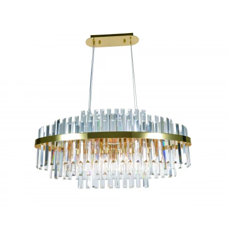 5740E/10A GOLD H+CLEAR (1) Люстра NW