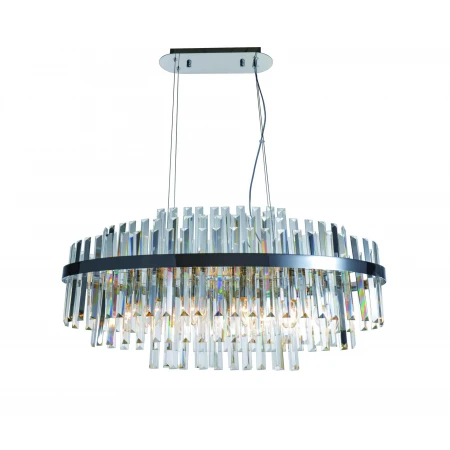 5740R/10A CHROME+CLEAR (1) Люстра NW