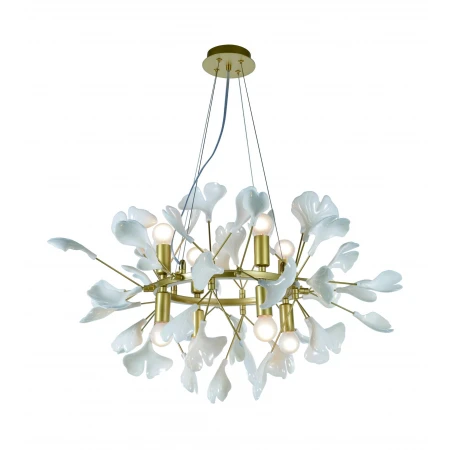 5746A/8 SPRAY PAINT BRASS+WHITE (1) Люстра NW