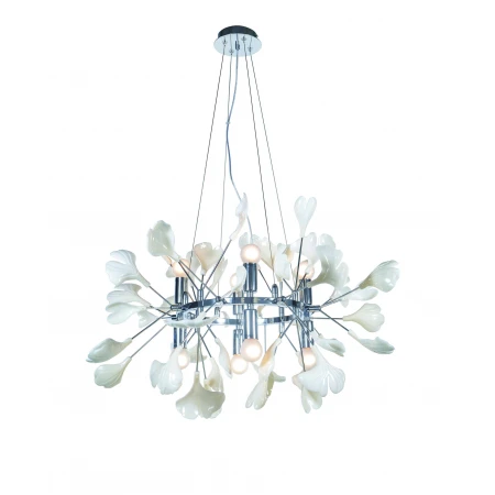 5746R/8 CHROME+WHITE (1) Люстра NW