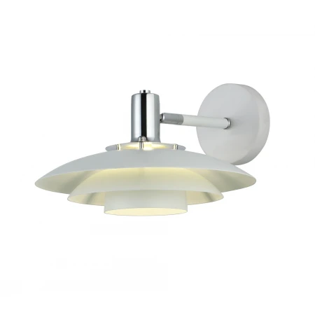 74728/1W WHITE+CHROME (1) Настенный светильник (RL) 