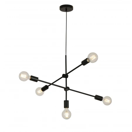 74704/5 BLACK (1/5) Люстра (RL) 74704/5 BLACK (1/5) Люстра (RL)